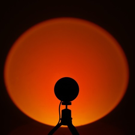 Atmospheric "Scarlet sunset", 7W, from USB, 5V