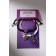 Bracelets "Demetrons" stars, black and white color, l = 12.5 cm