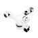Bath mixer Zein Z0152, 35 mm cartridge, with shower set, chrome