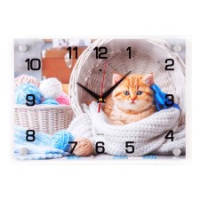 Wall clock, interior 