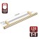 PELLILING HANEL, D = 12 mm, m/o 128 mm, gold color