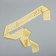 Tape "graduate", atlas gold Happy year 3D