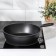 Svetik pan, d = 24 cm, aluminum handle, anti -stick coating, black color