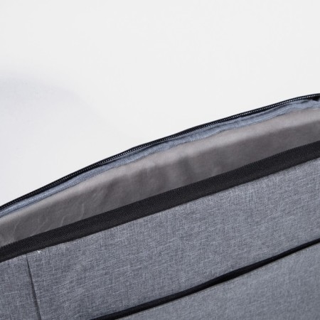 Laptop bag, gray color-6