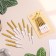 Candles in the cake "Spiral", 10 pcs, medium, 5 cm, gold metallic