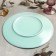 Porcelain plate "Bolla Menta", D = 28 cm