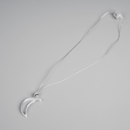 LED coat "Crescent" 60 cm, batteries, glow of multi (RGB)-3