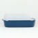 Toilet with board, 50x35x18 cm, blue
