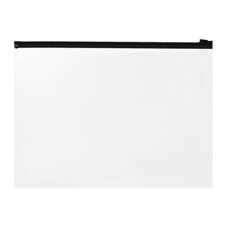A4 A4 Zip-Molniya folder, 120 μm, Erichkrause Fizzy Clear, with color lightning, up to 100 sheets, mix-4