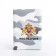 Passport cover, gray color