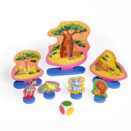 Board game "Armor. Journey through the savannah ", 3+-2
