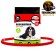Bio -eshooset from parasites "Piggon Premium" for dogs, red, 65 cm