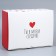 Box Gift team, packaging, “I love”, 30 x 23 x 12 cm
