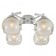 Ceiling Citilux Cutilux CL157141, 40x40x20 cm, 4x75W, E27, black and white color
