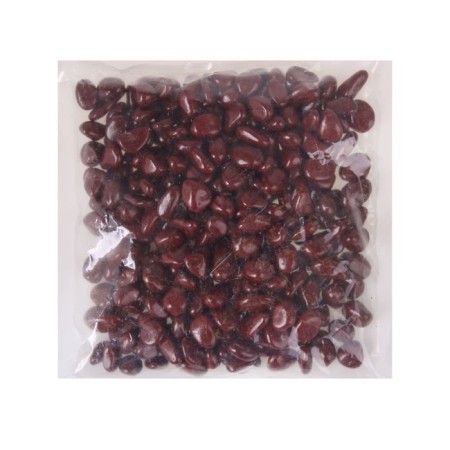 Soil for the aquarium "Galki color, burgundy" 800 g 8-12 mm-1