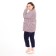 Female jacket, pink color, goose foot, size 52
