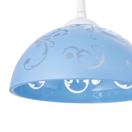 Lamp Bayerlux cap "Andri" 1 lamp E27 40W Blue D.250-4