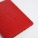 Cover for passport, red color