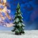New Year's figure "Christmas tree" 22x17x37cm