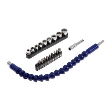 A set of bit with a flexible extension cord of the tundra, PH-SL-PZ-TX 25 mm, with end heads, 21 subject 537817