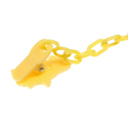 Holder for the nipple - dummy, on the chain, color mix-1
