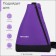 Bades for lightning shoes, up to 35 sizes, textura, purple color