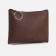 Women's wallet with lightning, brown color