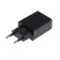 Network charger Mirex U16i, USB, 2.4 A, Lightning cable, 1 m, black