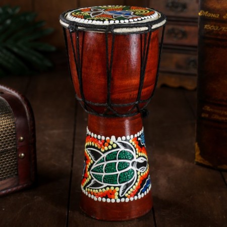 Souvenir musical instrument "Different drum -jambe" 13x13x24 cm, mix-16