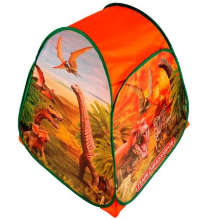 Children's Game Tent "Dinosaur Park", 81x 90 x 81 cm, in bag, 3+-1