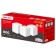 Seamless Mesh Router Mercusys Halo H60x (3-Pack) AX1500 10/100/1000Base-TX White (pack: 3pcs 107045