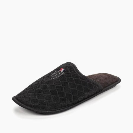 Slippers # 3 male, size 38.5, black color