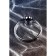 Ring on the head of the Penfa Metal penis, silver color