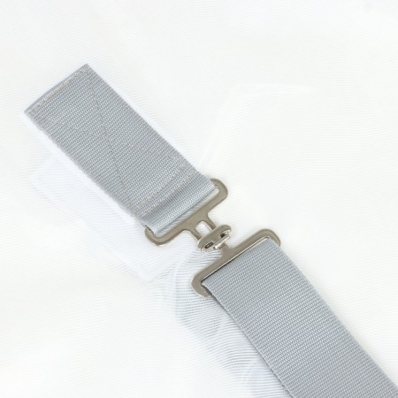 Popona Mosquito with crushed belts, white, 145 cm-1