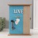 Keywater tree 6 hooks "Rose. Keys and heart" Blue 6.5x20x26.5 cm