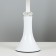 Board lamp "Padder" E27 40W white 21x21x38 cm Risalux