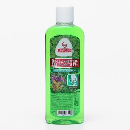 Rinserticator for the oral cavity "Healer", medical herbs, 200 ml