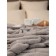 Texrepublic blanket, size 200x220 cm, gray color