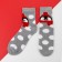 New Year. New Year's socks KAFTAN "Penguin" size 36-39 (23-25 ​​cm), 100% of the p/e