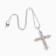 Women's gift set "Eddie" 3 in 1: watches, pendant, earrings, d-3 cm