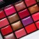 Professional set for makeup (eyelid shadows, lip gloss, blush, correctors)