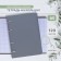 Notebook on rings A5 120 sheets in Calligrata cage gray, plastic cover, offset unit