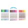 Flomasters 24 colors "mouse", in a plastic pencil pencil, a ventilated cap
