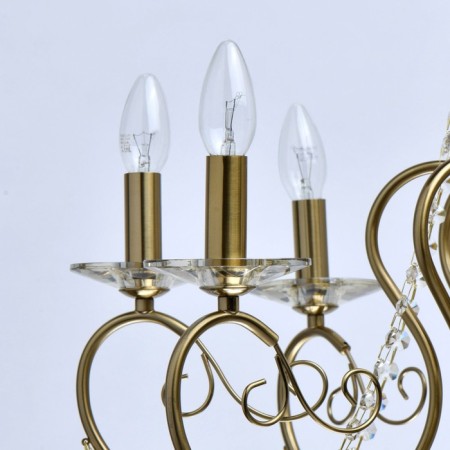 Sellen chandelier, size 68x115x68 cm, 320W 8xe14 IP 20-8
