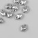 Silver Silver Silver 0.8x1 cm
