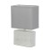 Divey table lamp E14 40W gray 10x17x29 cm Risalux