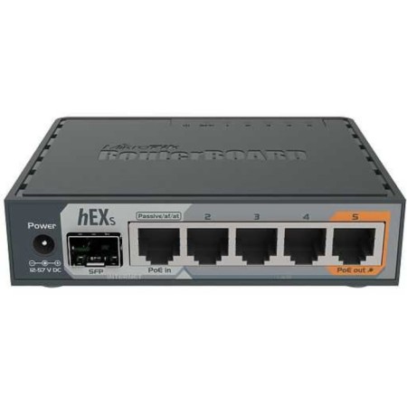 Router Mikrotik Hex S (RB760IGS) 10/100/1000Base-TX/SFP black