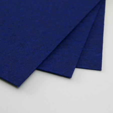 A set of hard felt "Astra" (3 pcs) dark blue, 1 mm, 160 g, 20x30 cm-2