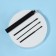 Ear cleaning set, 3 objects, d = 1.2 × 10 cm, in case, black color