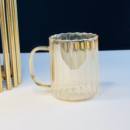 Set of mugs Lenardi, glass, 360 ml, 6 pcs